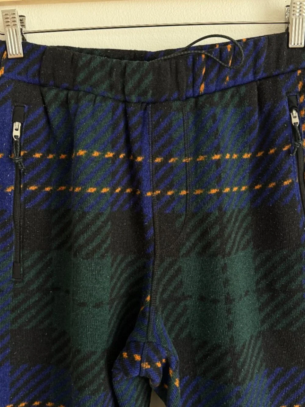 [Top & Pants Set] The North Face Men’s Fleece Plaid Print Gordon Lyons Jacket